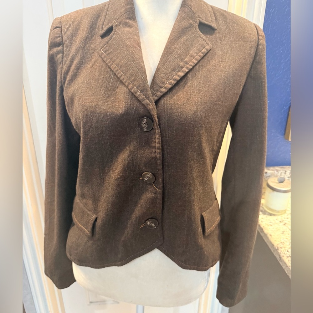 Thalian Dark Brown Women's Blazer